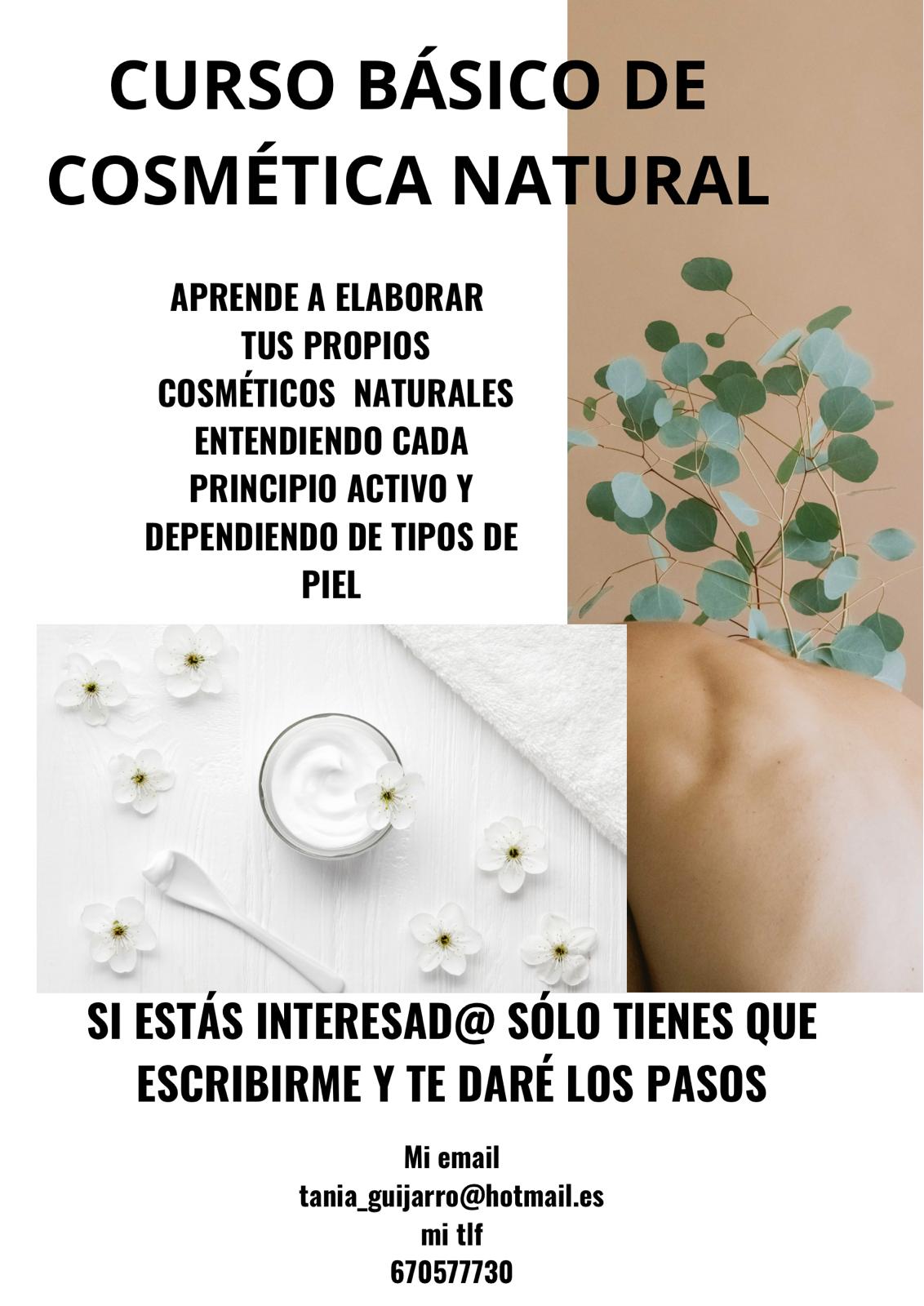 Curso de cosmética natural